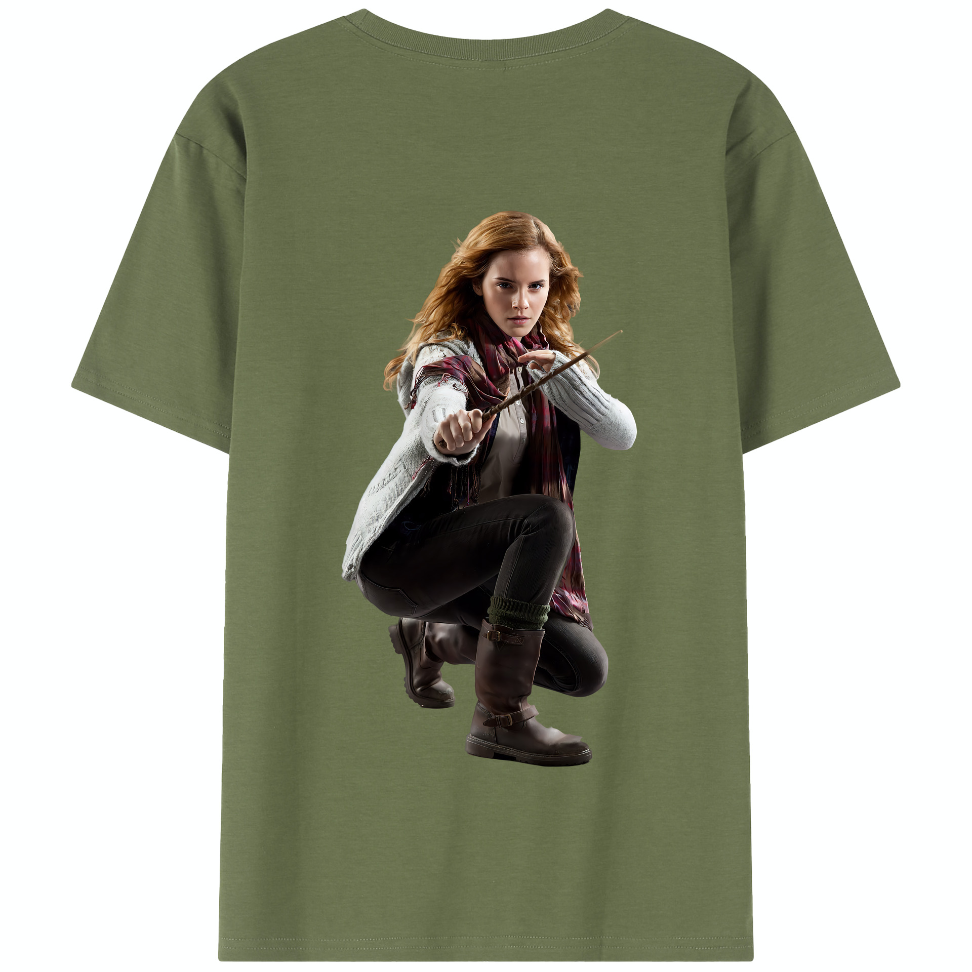 （画像用） Harry Potter ハリー・ポッターシリーズ 綿100％半袖Tシャツ（背面プリント）